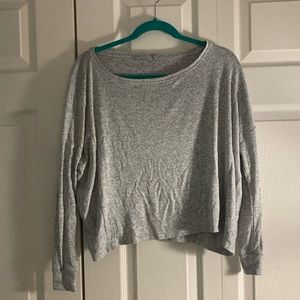 Athleta grey boxy women’s XXS top
